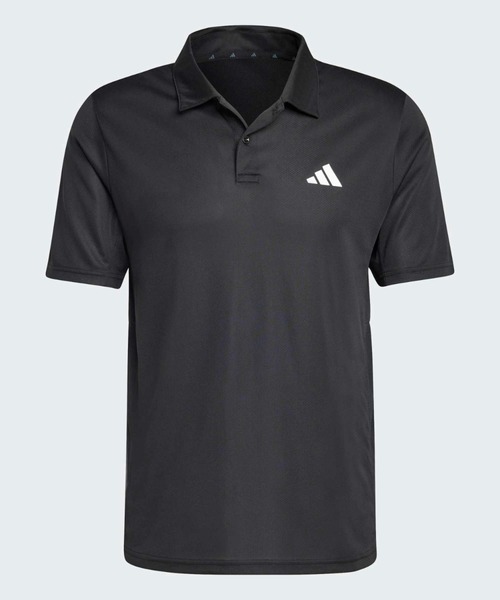 adidas(アディダス)の「ワークアウト エッセンシャル ベース ポロシャツ / アディダス adidas(ポロシャツ・メンズ・ブラック・X-LARGE/XX-LARGE/3XL/LARGE/MEDIUM/SMALL)」の4枚目の写真
