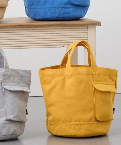ROOTOTE(ルートート)の「ルートート / ランチバッグ ミニトート キャンバス マチ広 大容量 SN.デリ.リサイクルコットン-G(トートバッグ・レディース・その他5/その他4/その他3/その他2/その他1/その他6・FREE)」の3枚目の写真