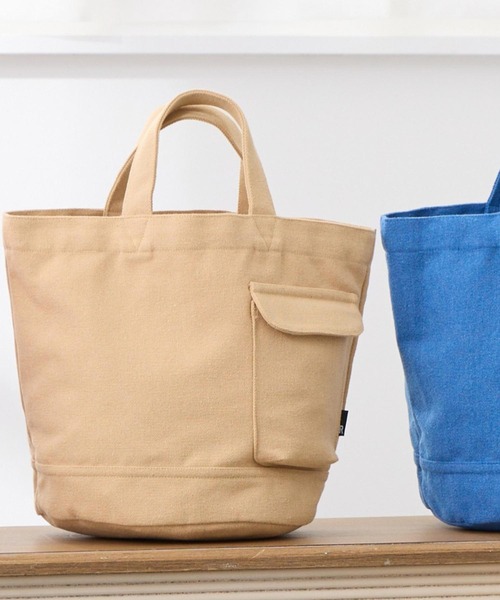 ROOTOTE(ルートート)の「ルートート / ランチバッグ ミニトート キャンバス マチ広 大容量 SN.デリ.リサイクルコットン-G(トートバッグ・レディース・その他5/その他4/その他3/その他2/その他1/その他6・FREE)」の6枚目の写真
