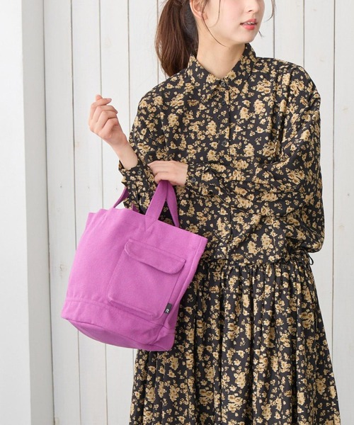 ROOTOTE(ルートート)の「ルートート / ランチバッグ ミニトート キャンバス マチ広 大容量 SN.デリ.リサイクルコットン-G(トートバッグ・レディース・その他5/その他4/その他3/その他2/その他1/その他6・FREE)」の8枚目の写真