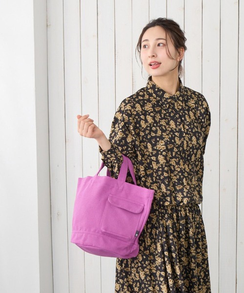 ROOTOTE(ルートート)の「ルートート / ランチバッグ ミニトート キャンバス マチ広 大容量 SN.デリ.リサイクルコットン-G(トートバッグ・レディース・その他5/その他4/その他3/その他2/その他1/その他6・FREE)」の9枚目の写真