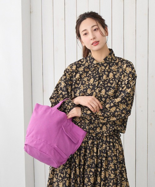 ROOTOTE(ルートート)の「ルートート / ランチバッグ ミニトート キャンバス マチ広 大容量 SN.デリ.リサイクルコットン-G(トートバッグ・レディース・その他5/その他4/その他3/その他2/その他1/その他6・FREE)」の10枚目の写真