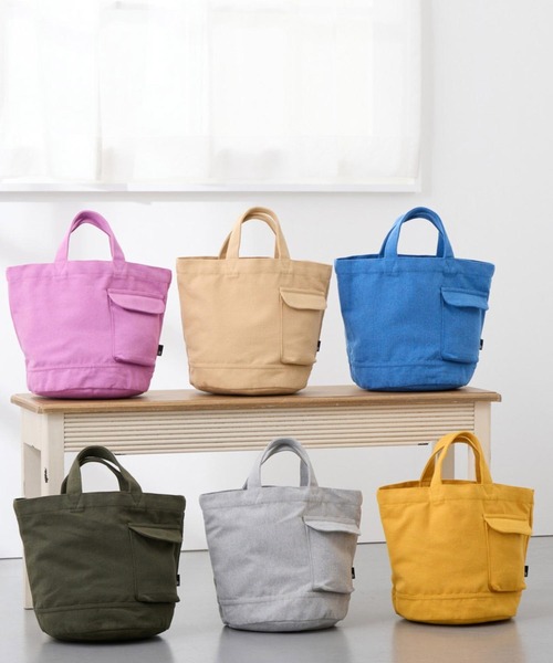 ROOTOTE(ルートート)の「ルートート / ランチバッグ ミニトート キャンバス マチ広 大容量 SN.デリ.リサイクルコットン-G(トートバッグ・レディース・その他5/その他4/その他3/その他2/その他1/その他6・FREE)」の12枚目の写真