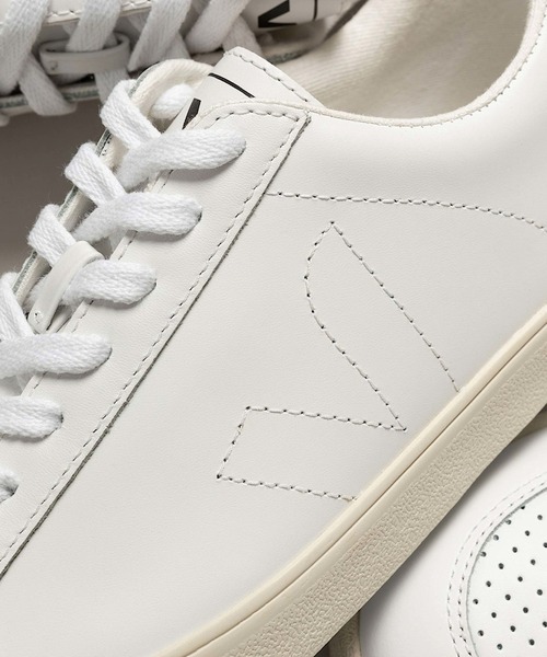 VEJA（ヴェジャ）の「VEJA Esplar レザースニーカー（スニーカー・レディース・ホワイト×ホワイト・36/22/37/23/38/24/39/25/40/25.5cm）」の3枚目の写真