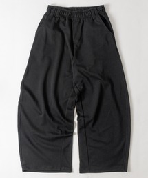 【31】カーブシルエット ポンチスウェットパンツ ドローコード付き