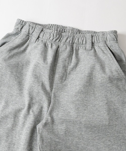 SUGGESTION(サジェッション)の「【31】カーブシルエット ポンチスウェットパンツ ドローコード付き(スウェットパンツ・メンズ・ブラック/杢グレー・MEDIUM/LARGE)」の3枚目の写真