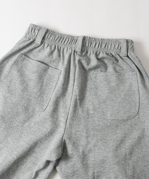 SUGGESTION(サジェッション)の「【31】カーブシルエット ポンチスウェットパンツ ドローコード付き(スウェットパンツ・メンズ・ブラック/杢グレー・MEDIUM/LARGE)」の9枚目の写真