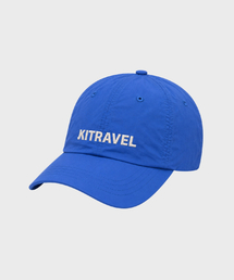 KITRAVEL（キートラベル）の「着用感のあるロゴコネクティングキャップ（ブルー）（キャップ）」