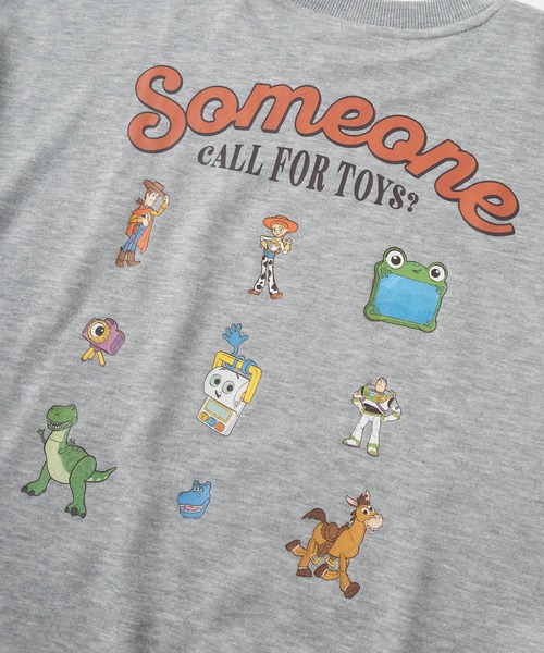 Disney（ディズニー）の「【71】【Disney/ディズニー】トイストーリー 裏毛 クルーネック ワイド クルーネック スウェット/バックプリント/トレーナー/レディース（S）（スウェット・レディース・グレー/チャコールグレー/ワイン/オートミール・M/L）」の19枚目の写真