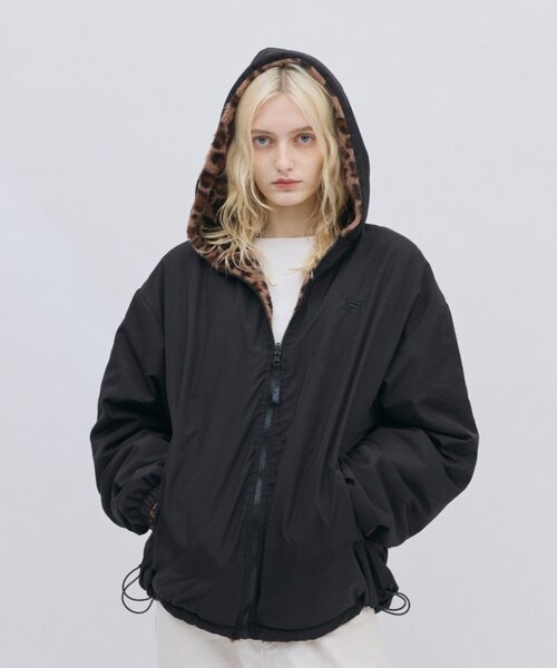 FILA（フィラ）の「【 FILA 別注 】リバーシブルファージャケット（ブルゾン・レディース・グレー/ブラック・MEDIUM/LARGE）」の20枚目の写真