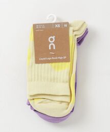 On（オン）の「On/オン LOQUID LOGO SOCK HIGH 2P ソックス（ソックス/靴下）」