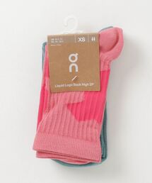 On（オン）の「On/オン LOQUID LOGO SOCK HIGH 2P ソックス（ソックス/靴下）」