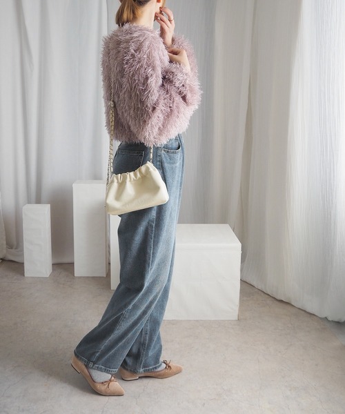 minia(ミニア)の「大人かわいい ストーンドットのバレエシューズ(バレエシューズ・レディース・ブラック/ベージュ・S/M/L)」の8枚目の写真