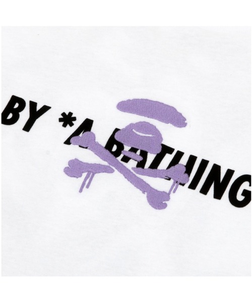 AAPE BY A BATHING APE（エーエイプバイアベイシングエイプ）の「AAPE BASIC LONG SLEEVE TEE（Tシャツ/カットソー・メンズ・ホワイト/ブラック・SMALL/MEDIUM/LARGE）」の4枚目の写真