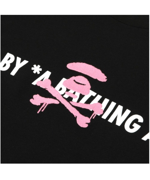 AAPE BY A BATHING APE（エーエイプバイアベイシングエイプ）の「AAPE BASIC LONG SLEEVE TEE（Tシャツ/カットソー・メンズ・ホワイト/ブラック・SMALL/MEDIUM/LARGE）」の8枚目の写真