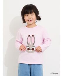 Samansa Mos2 Lagom（サマンサモスモスラーゴム）の「【Disney】ズートピア/さがら刺繍ロンT（Tシャツ/カットソー）」