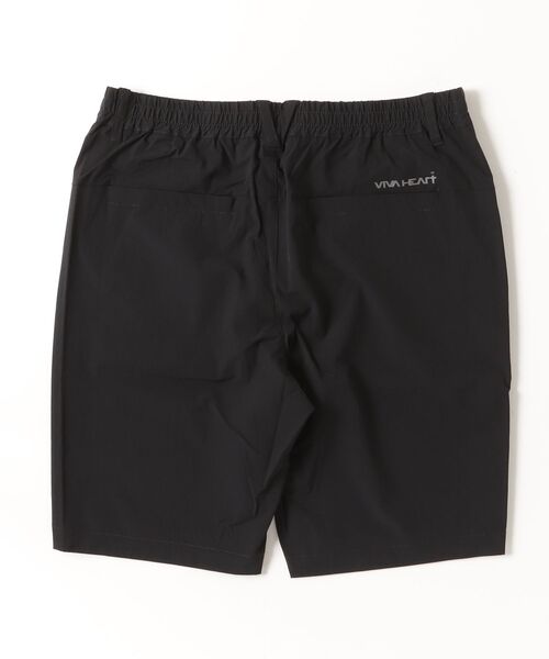VIVA HEART（ビバハート）の「【VIVA　HEART/GOLF】 ワッフルタフタコンビ リフレクターロゴ ハーフパンツ（その他パンツ・メンズ・ブラック/ホワイト・50/48）」の5枚目の写真