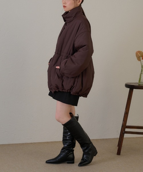 raffime（ラフィミー）の「【Raffime】ポインテッドロングブーツ（ブーツ・レディース・ブラック/ブラウン・X-LARGE/LARGE/MEDIUM/SMALL）」の7枚目の写真