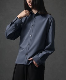 TSUKUROI（ツクロイ）の「【-TSUKUROI-】Wool Mixed&Keep Warm Premium Quality Horn Button Basic Shirt プレミアムクオリティー ベーシックシャツ（シャツ/ブラウス）」