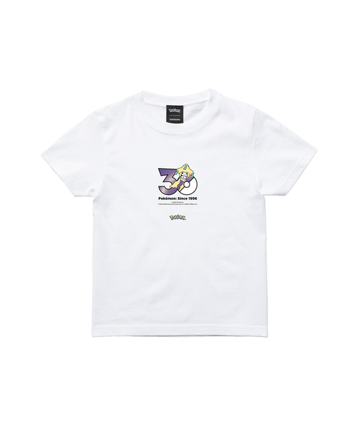 ZOZOSPOT(ゾゾスポット)の「Pokemon 30th Anniversary 1025 T-shirt 「ジラーチ」(Tシャツ/カットソー・レディース・ホワイト・SMALL/MEDIUM/LARGE/X-LARGE/XX-LARGE/XXX-LARGE/100cm/110cm/120cm/130cm/140cm/150cm/160cm)」の2枚目の写真