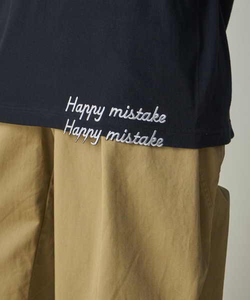 mintdesigns(ミントデザインズ)の「Over Embroidery T-Shirt(Tシャツ/カットソー・レディース・ブラック/ホワイト・2/5)」の10枚目の写真