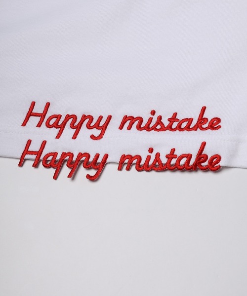 mintdesigns(ミントデザインズ)の「Over Embroidery T-Shirt(Tシャツ/カットソー・レディース・ブラック/ホワイト・2/5)」の15枚目の写真