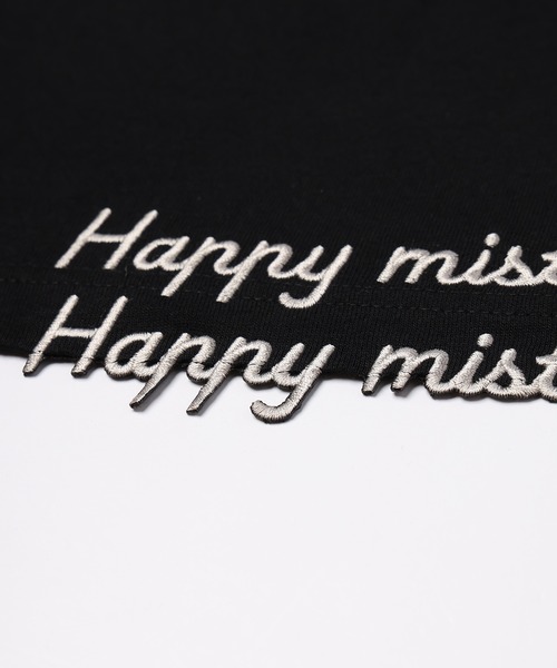 mintdesigns(ミントデザインズ)の「Over Embroidery T-Shirt(Tシャツ/カットソー・レディース・ブラック/ホワイト・2/5)」の21枚目の写真