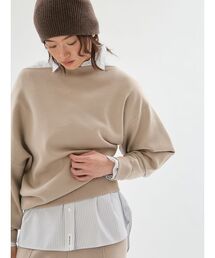 ウールミックスオフショルダーニット【セットアップ対応】