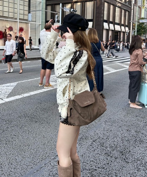 OLIVE des OLIVE（オリーブデオリーブ）の「ナポレオンジップブルゾン