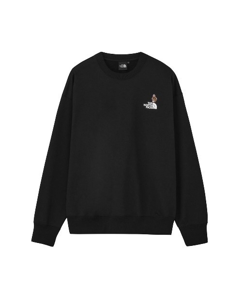 THE NORTH FACE(ザノースフェイス)の「THE NORTH FACE Zoo Picker Crew(ザ・ノース・フェイス ズーピッカークルー)(スウェット・メンズ・グレー系/ネイビー系/ブラック/オリーブ系・X-LARGE/LARGE/MEDIUM)」の5枚目の写真