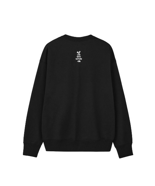 THE NORTH FACE(ザノースフェイス)の「THE NORTH FACE Zoo Picker Crew(ザ・ノース・フェイス ズーピッカークルー)(スウェット・メンズ・グレー系/ネイビー系/ブラック/オリーブ系・X-LARGE/LARGE/MEDIUM)」の6枚目の写真