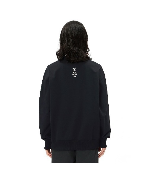 THE NORTH FACE(ザノースフェイス)の「THE NORTH FACE Zoo Picker Crew(ザ・ノース・フェイス ズーピッカークルー)(スウェット・メンズ・グレー系/ネイビー系/ブラック/オリーブ系・X-LARGE/LARGE/MEDIUM)」の7枚目の写真