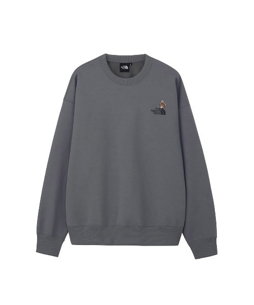 THE NORTH FACE(ザノースフェイス)の「THE NORTH FACE Zoo Picker Crew(ザ・ノース・フェイス ズーピッカークルー)(スウェット・メンズ・グレー系/ネイビー系/ブラック/オリーブ系・X-LARGE/LARGE/MEDIUM)」の8枚目の写真
