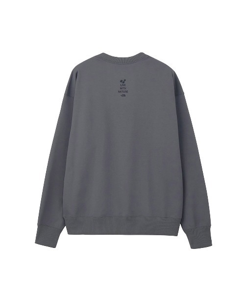 THE NORTH FACE(ザノースフェイス)の「THE NORTH FACE Zoo Picker Crew(ザ・ノース・フェイス ズーピッカークルー)(スウェット・メンズ・グレー系/ネイビー系/ブラック/オリーブ系・X-LARGE/LARGE/MEDIUM)」の9枚目の写真