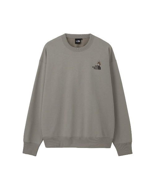 THE NORTH FACE(ザノースフェイス)の「THE NORTH FACE Zoo Picker Crew(ザ・ノース・フェイス ズーピッカークルー)(スウェット・メンズ・グレー系/ネイビー系/ブラック/オリーブ系・X-LARGE/LARGE/MEDIUM)」の10枚目の写真