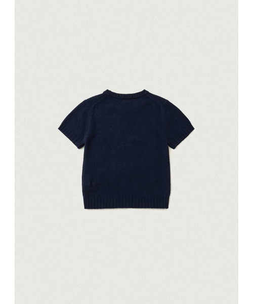 The Barnnet(ザバーネット)の「BARNNET ロゴカシミヤニット_ネイビー(ニット/セーター・レディース・その他・SMALL/MEDIUM)」の2枚目の写真