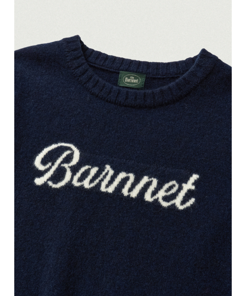 The Barnnet(ザバーネット)の「BARNNET ロゴカシミヤニット_ネイビー(ニット/セーター・レディース・その他・SMALL/MEDIUM)」の3枚目の写真