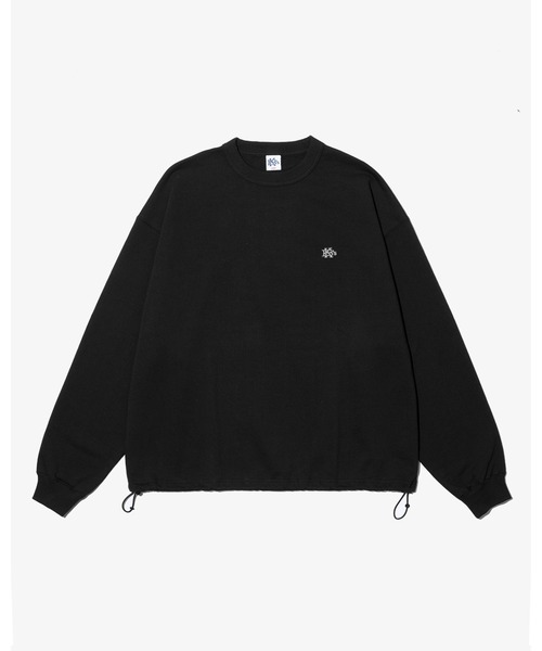 KEBOZ（ケボズ）の「EFG WAPPEN DRAWSTRING SWEAT CREWNECK（スウェット・メンズ・ネイビー/アッシュグレー/ブラック/ライトインディゴブルー/カモフラージュ/イエロー・L/M/XL/S）」の2枚目の写真