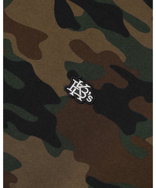 KEBOZ（ケボズ）の「EFG WAPPEN DRAWSTRING SWEAT CREWNECK（スウェット・メンズ・ネイビー/アッシュグレー/ブラック/ライトインディゴブルー/カモフラージュ/イエロー・L/M/XL/S）」の11枚目の写真