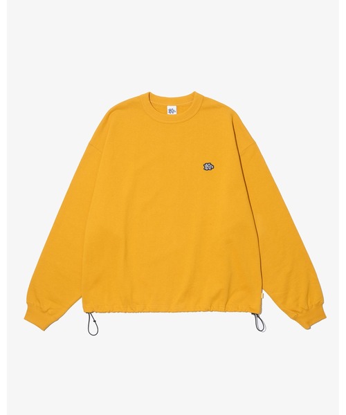 KEBOZ（ケボズ）の「EFG WAPPEN DRAWSTRING SWEAT CREWNECK（スウェット・メンズ・ネイビー/アッシュグレー/ブラック/ライトインディゴブルー/カモフラージュ/イエロー・L/M/XL/S）」の18枚目の写真