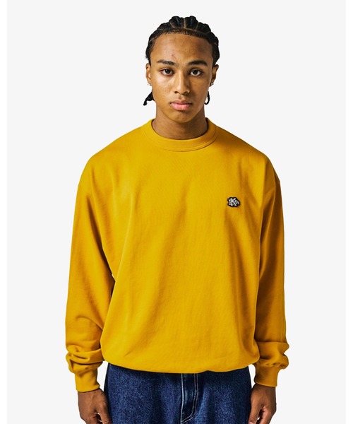 KEBOZ（ケボズ）の「EFG WAPPEN DRAWSTRING SWEAT CREWNECK（スウェット・メンズ・ネイビー/アッシュグレー/ブラック/ライトインディゴブルー/カモフラージュ/イエロー・L/M/XL/S）」の21枚目の写真
