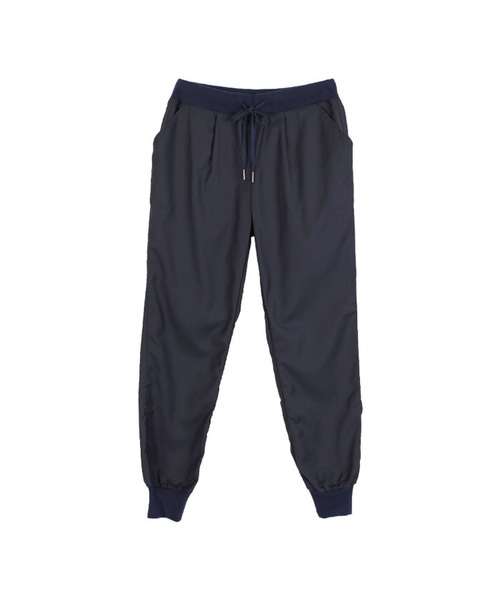 titivate（ティティベイト）の「ウエストリブジョッパーズパンツ（その他パンツ・レディース・ベージュ/ネイビー/ブラック/グレー・M/L）」の4枚目の写真