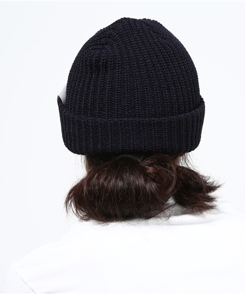 SHIPS(シップス)の「SA: 【アメリカ製】 ニット キャップ(ニットキャップ/ビーニー・メンズ・ブラック/オリーブ/ネイビー/ダークブルー/チャコールグレー/キャメル/レッド・ONE SIZE)」の9枚目の写真