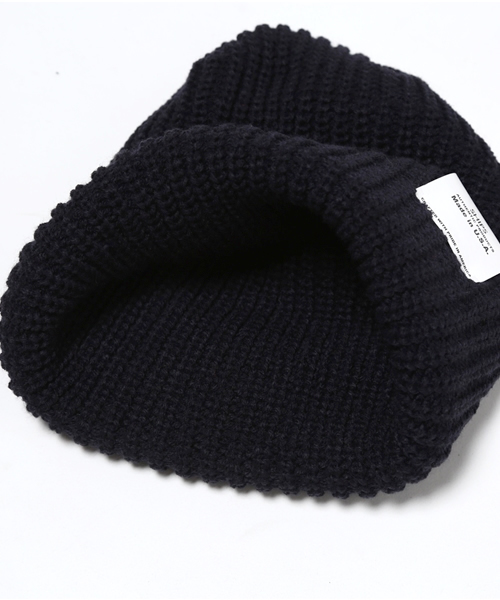 SHIPS(シップス)の「SA: 【アメリカ製】 ニット キャップ(ニットキャップ/ビーニー・メンズ・ブラック/オリーブ/ネイビー/ダークブルー/チャコールグレー/キャメル/レッド・ONE SIZE)」の10枚目の写真