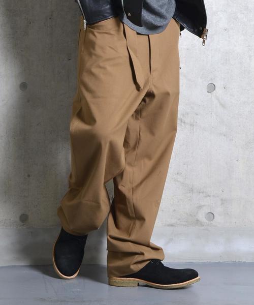 SHIPS JET BLUE(シップスジェットブルー)の「SHIPS JET BLUE: T/R ベルトパンツ■(その他パンツ・メンズ・カーキ/グレー/ブラック・MEDIUM/SMALL/LARGE)」の3枚目の写真