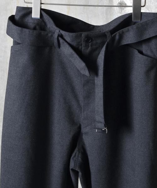 SHIPS JET BLUE(シップスジェットブルー)の「SHIPS JET BLUE: T/R ベルトパンツ■(その他パンツ・メンズ・カーキ/グレー/ブラック・MEDIUM/SMALL/LARGE)」の6枚目の写真