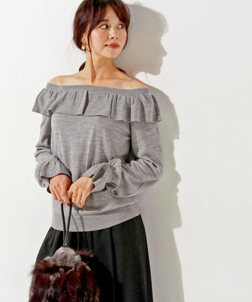UNITED ARROWS（ユナイテッドアローズ）の「＜Kaon（カオン）＞ フリル