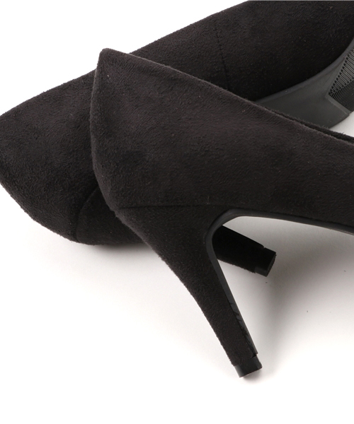 Noubel Voug Relax（ヌーベルヴォーグリラックス）の「Noubel Voug Relax（ヌーベルヴォーグリラックス）/パールモチーフ　オペラピンヒールパンプス（パンプス・レディース・ベージュ/ブラック/グレー・LL/M/S/L）」の10枚目の写真