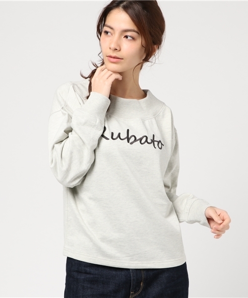 archives（アルシーヴ）の「2way刺繍スウェット（Tシャツ/カットソー・レディース・グレー/チャコールグレー/アイボリー・MEDIUM）」の11枚目の写真