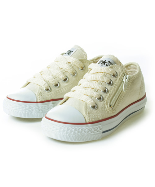 green label relaxing(グリーンレーベルリラクシング)の「CHILD ALLSTAR Z OX スニーカー(スニーカー・キッズ・ホワイト/ピンク/コバルトブルー・15cm/16cm/17cm/18cm)」の2枚目の写真